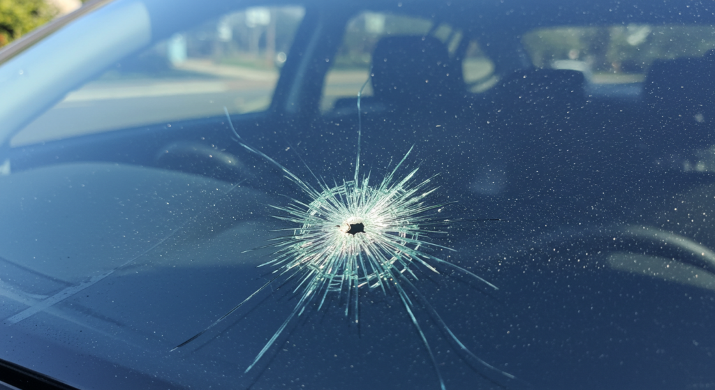 Chipped Windshield in San Leandro